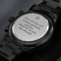 Jewish Bar mitzvah engraved watch gift for boys