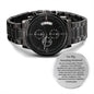 10 year wedding anniversary gift for husband from wife engraved watch
