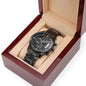 Jewish Bar mitzvah engraved watch gift for boys
