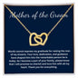 Mother of Groom interlocking heart necklace gift from Bride