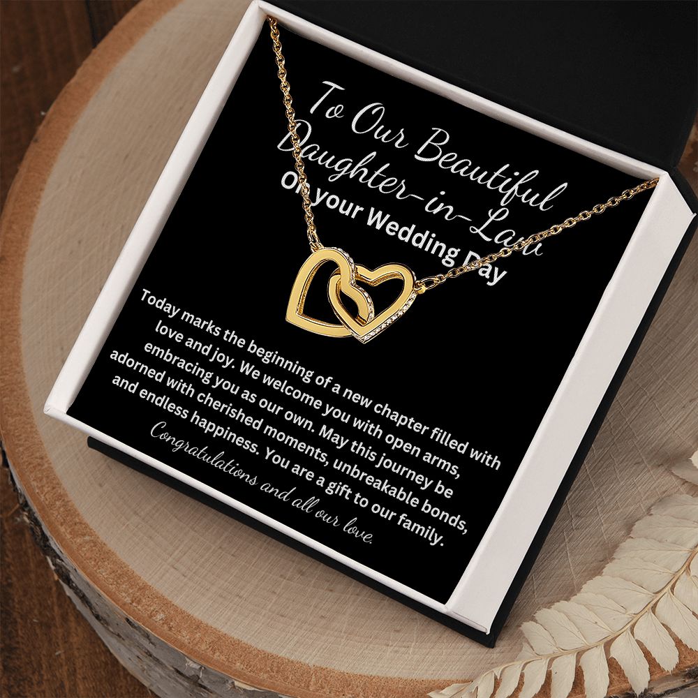 Daughter In Law Wedding Gift My Future Daughter-In-Law heart necklace