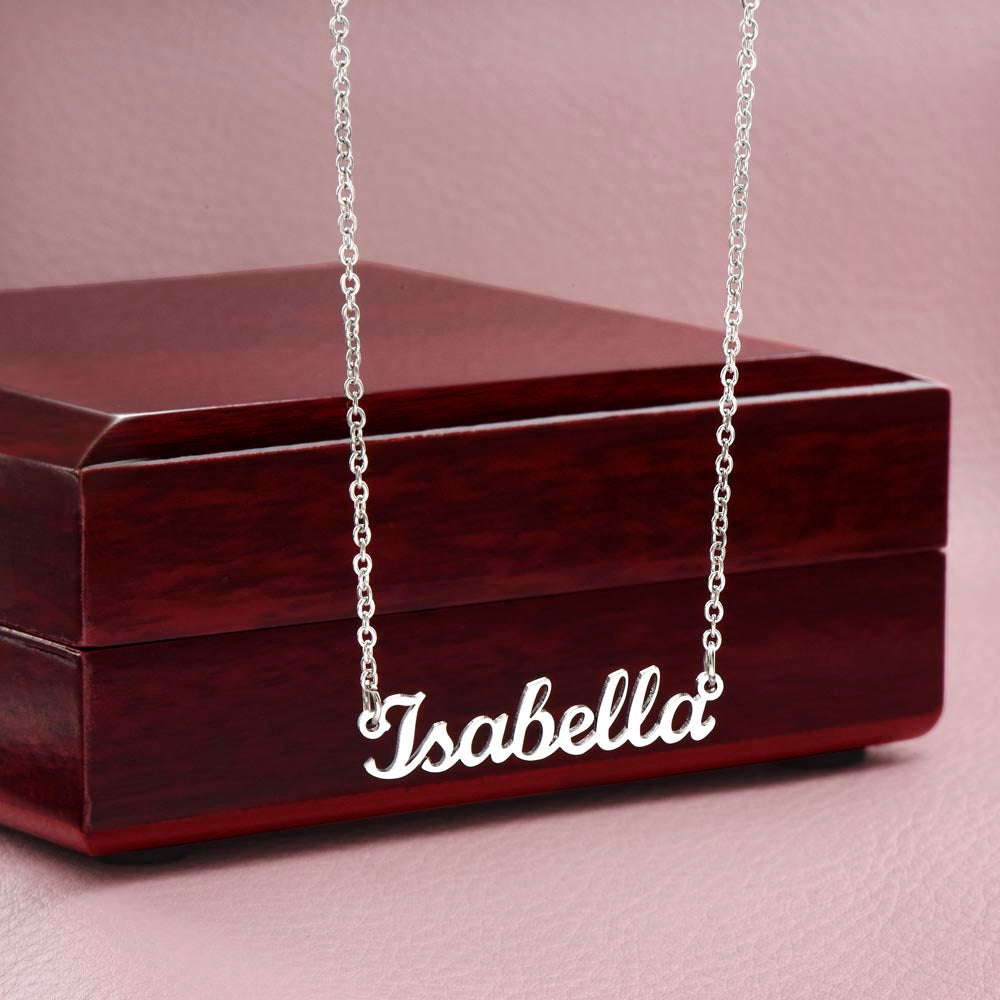 Custom Name Necklace gift for her