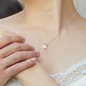 Valentines Love Knot Wife necklace