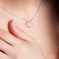 To My Amazing Mum Love Knot necklace