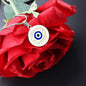 Blue evil eye necklace