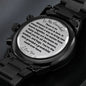 Grandad engraved watch for birthday father's day