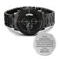 Gift for Little brother Engraved Watch Christmas Sibling gift