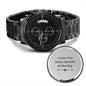 Engraved Watch I love you every second of the day
