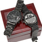 To My King Christmas birthday I love you engraved watch