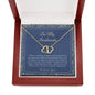 10K Solid Gold Soul Mate Necklace