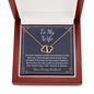 Everlasting Love necklace gift for wife