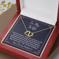 Everlasting Love necklace gift for wife
