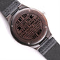 To My Son wooden engraved watch gift from Mum