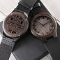 To My Son wooden engraved watch gift from Mum