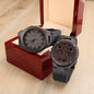 To My Son wooden engraved watch gift from Mum