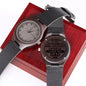 To My Dad birthday Christmas Wedding wooden engraved watch