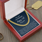 Eid Mubarak Cuban Link Chain necklace for husband gift