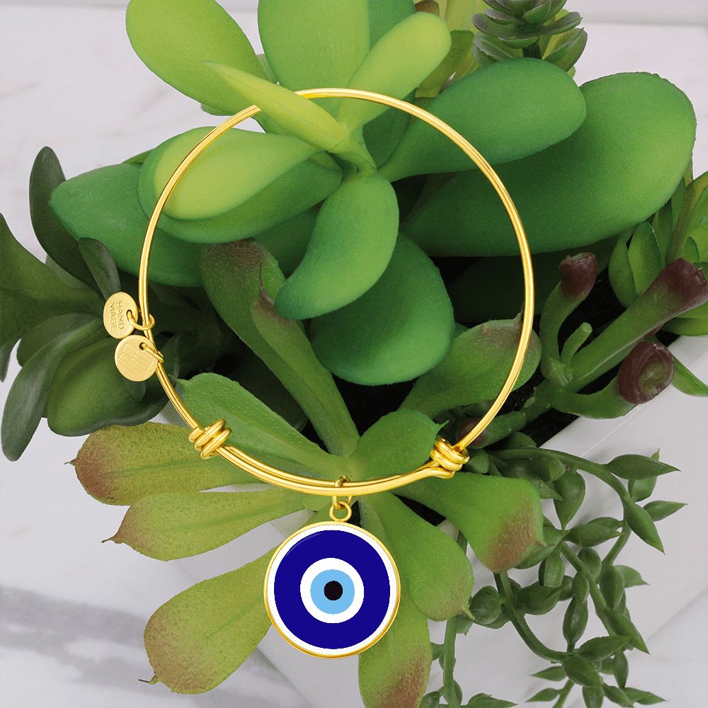 Evil Eye bangle bracelet