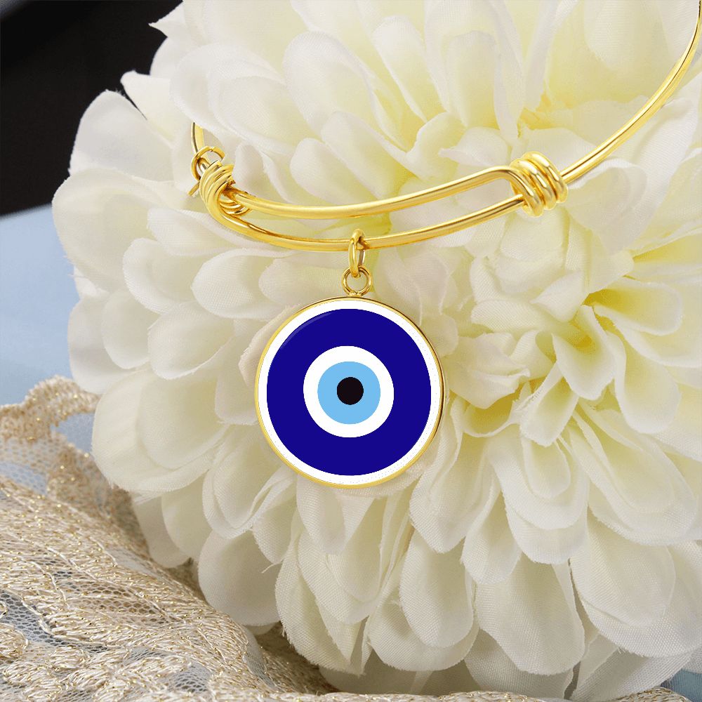 Evil Eye bangle bracelet