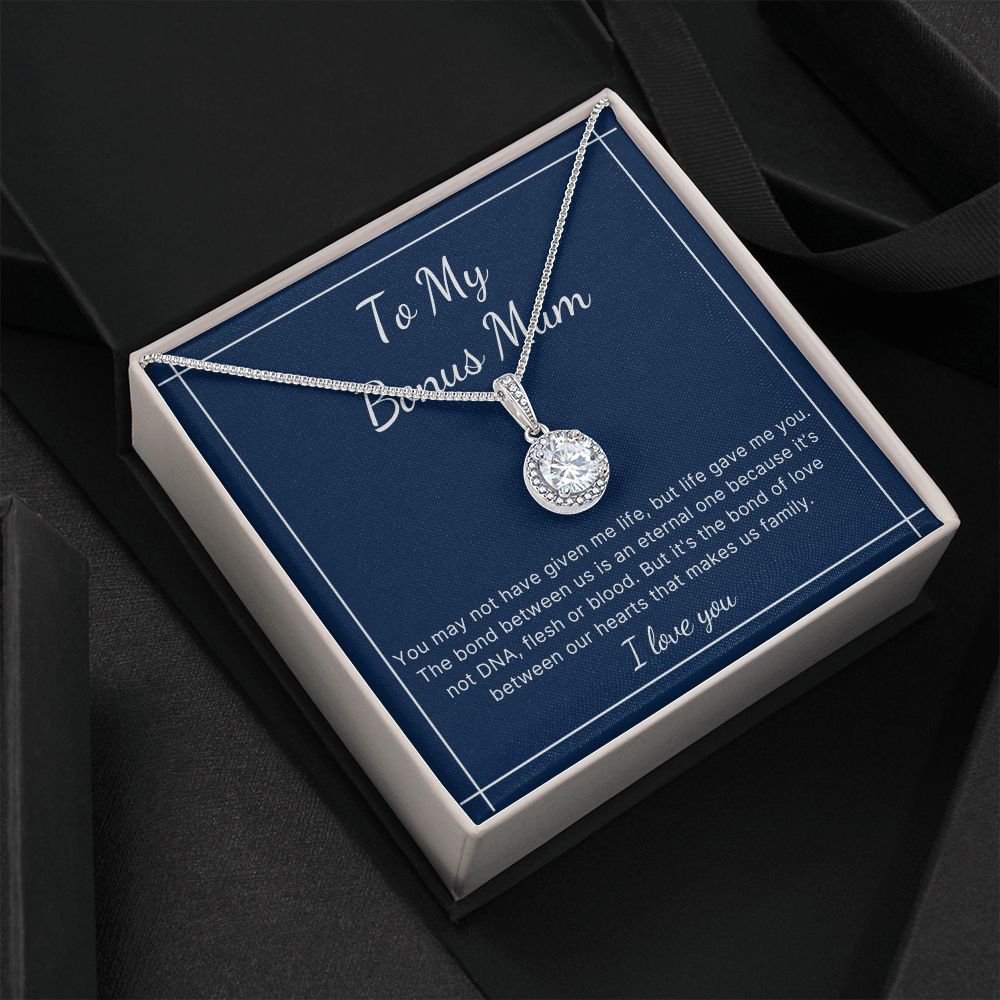 Bonus Mum eternal necklace mothers day, birthday gift