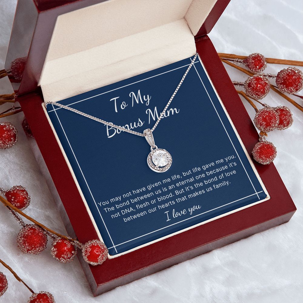 Bonus Mum eternal necklace mothers day, birthday gift