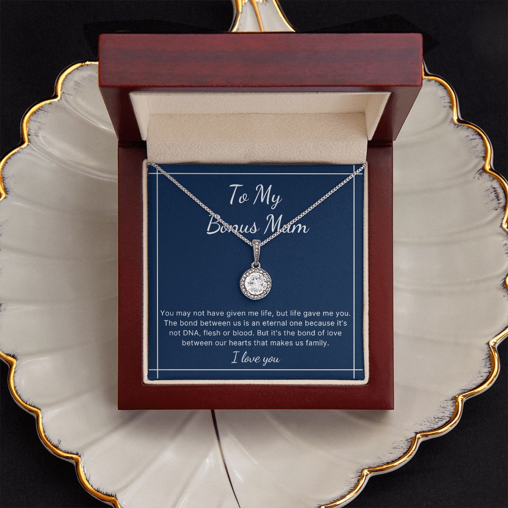Bonus Mum eternal necklace mothers day, birthday gift