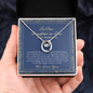 Daughter in law wedding day lucky in love necklace