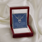 Daughter in law wedding day lucky in love necklace