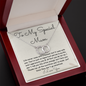 Double circle special mum necklace gift