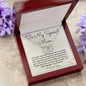 Double circle special mum necklace gift