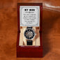 Men's Openwatch for boyfriend husband the holder of my heart