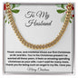 Cuban Link Chain Mr and Mrs first Christmas gift for husband