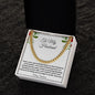 Cuban Link Chain Mr and Mrs first Christmas gift for husband