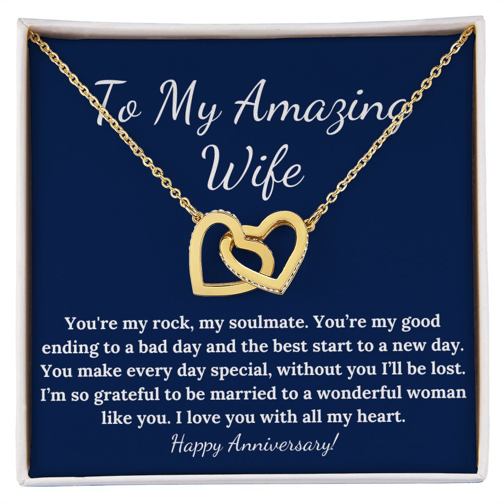 Anniversary necklace for wife