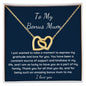 Bonus Mum heart necklace gift