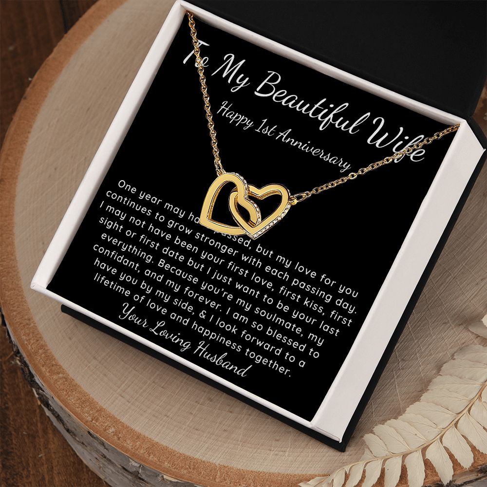 Anniversary necklace on sale for wife