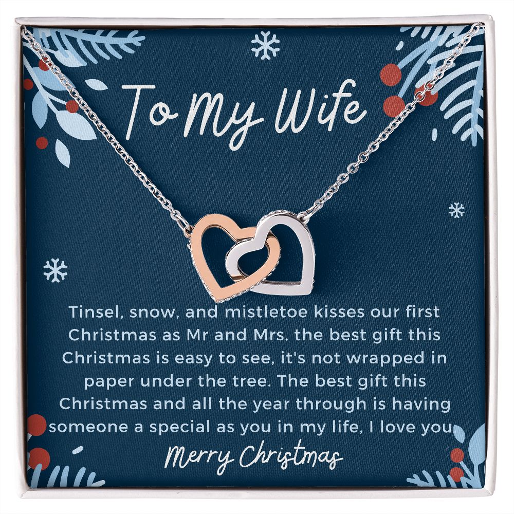 First Christmas as Mr and Mrs