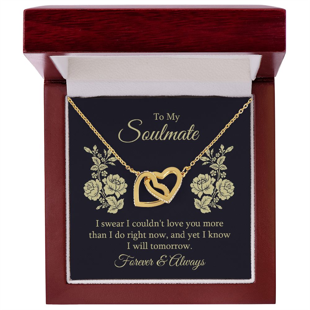 To My Soulmate I love you more