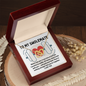 To My Swolemate Necklace for Weightlifting fitness Girlfriend or Wife