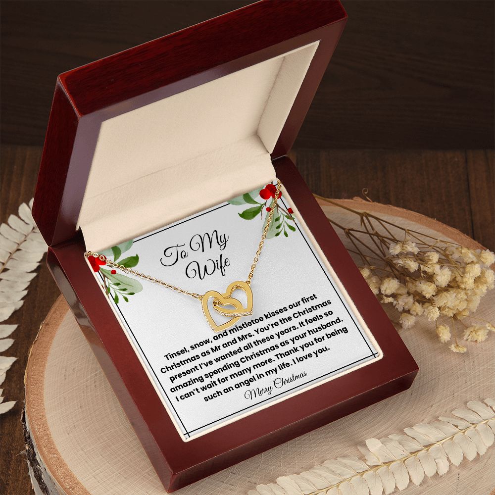 First Christmas as Mr and Mrs gift for wife