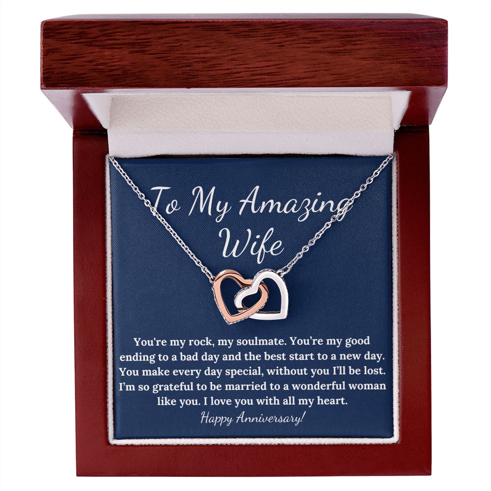 Anniversary necklace for wife