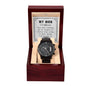 To My Man, Holder of my Heart Chronograph Watch for husband boyfriend
