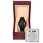 To My Man, Holder of my Heart Chronograph Watch for husband boyfriend