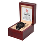 Husband to be watch wedding day gift Black Chronograph Watch