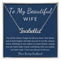 My heart loves you name necklace