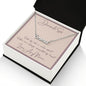 Sister name necklace