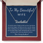 My heart loves you name necklace