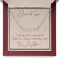 Sister name necklace