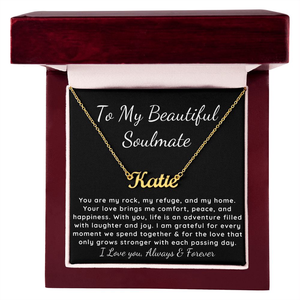 Custom Name Necklace for Soulmate
