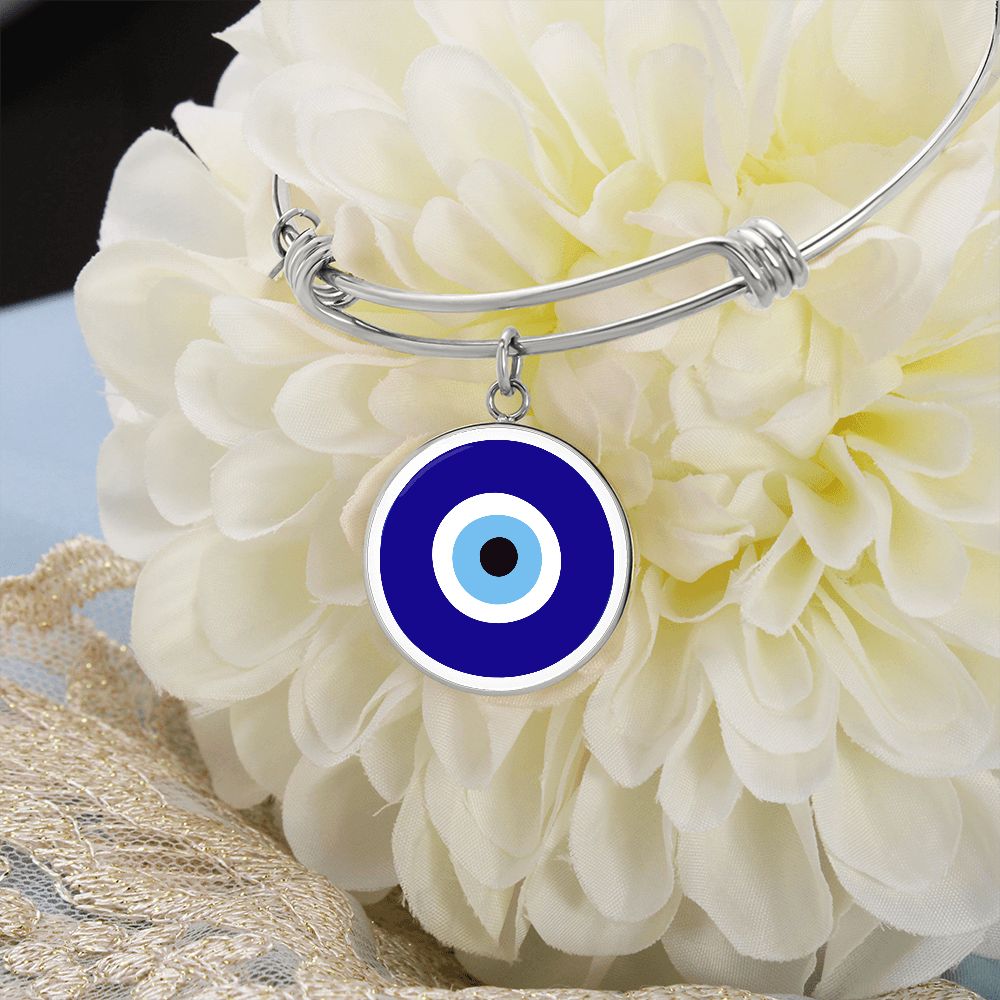 Evil Eye bangle bracelet